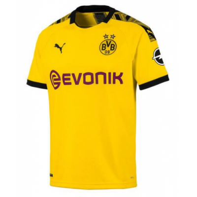 2019-20 Borussia Dortmund Home Soccer Jersey Shirt
