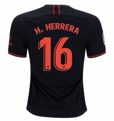 2019-20 Atletico Madrid Away Soccer Jersey Shirt Hector Herrera #16