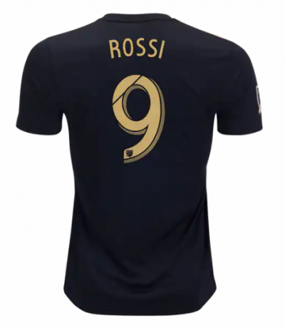 2019-20 LAFC Home Soccer Jersey Shirt Diego Rossi #9