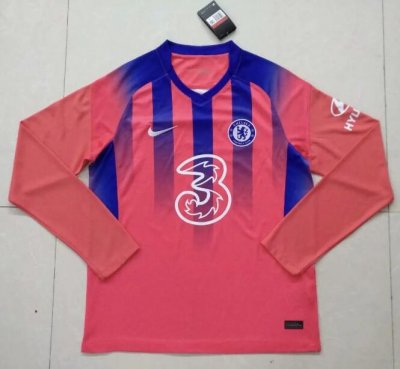 2020-21 Chelsea Long Sleeve Third Away Soccer Jersey Shirt