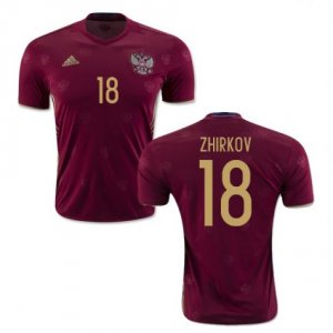 2016 Russia Zhirkov 18 Home Soccer Jersey