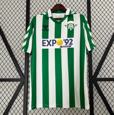 1988-90 Real Betis Retro Home Soccer Jersey Shirt