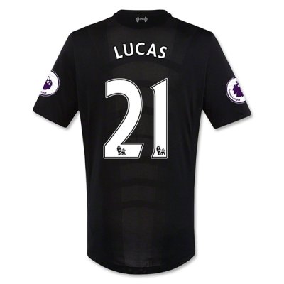 2016-17 Liverpool 21 LUCAS Away Soccer Jersey