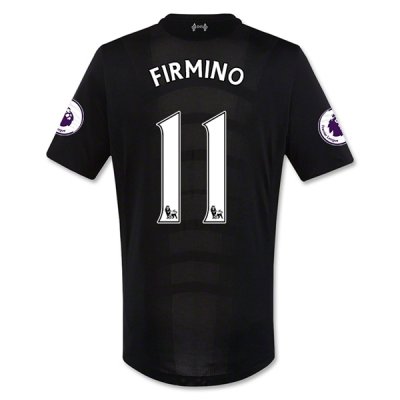 2016-17 Liverpool 11 FIRMINO Away Soccer Jersey