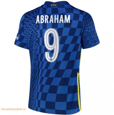 2021-22 Chelsea Cup Home Soccer Jersey Shirt with Abraham 9 printing