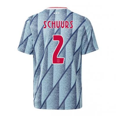 2020-21 Ajax Away Soccer Jersey Shirt Perr Schuurs #2