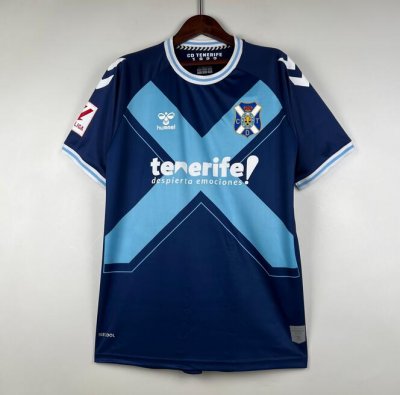 2023-24 Club Deportivo Tenerife Away Soccer Jersey Shirt