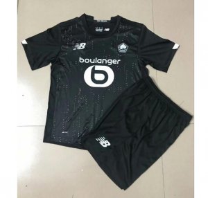 Kids Lille OSC 2020-21 Away Soccer Kits Shirt with Shorts