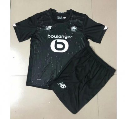 Kids Lille OSC 2020-21 Away Soccer Kits Shirt with Shorts