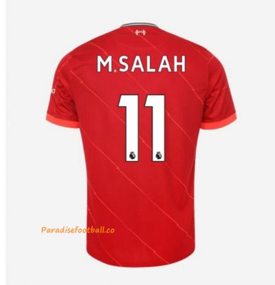 2021-22 Liverpool Home Soccer Jersey Shirt with M.SALAH 11 printing