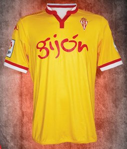 2015-16 Sporting Gijon Third Soccer Jersey