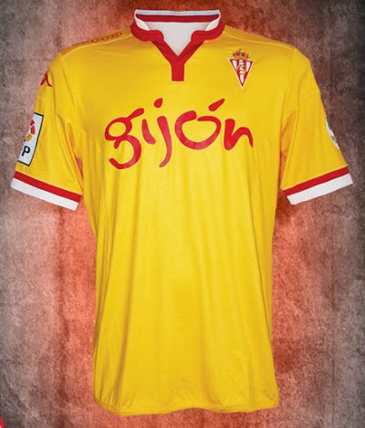 2015-16 Sporting Gijon Third Soccer Jersey