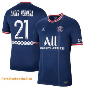 2021-22 Maillot PSG Domicile Soccer Jersey Shirt Ander Herrera 21