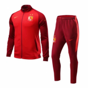2017-18 Guangzhou Evergrande Red N98 Training Kit (Jacket+Trouser)