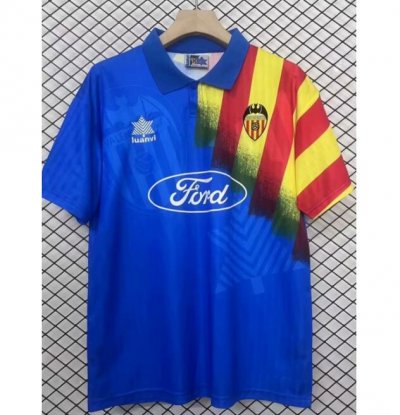 1995-96 Valencia Retro Away Soccer Jersey Shirt