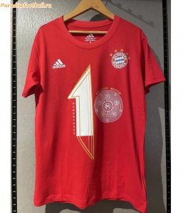2022-23 Bayern Munich Red Casual T-Shirt