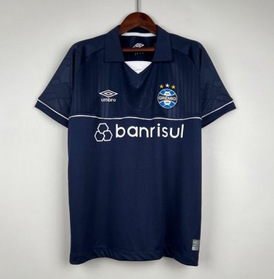 2023-24 Gremio Foot-Ball Navy Goalkeeper Soccer Jersey Shirt