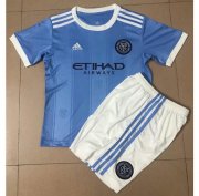 Kids New York City 2021-22 Home Soccer Kits Shirt With Shorts