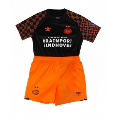 Kids PSV Eindhoven 2019-20 Away Soccer Shirt With Shorts