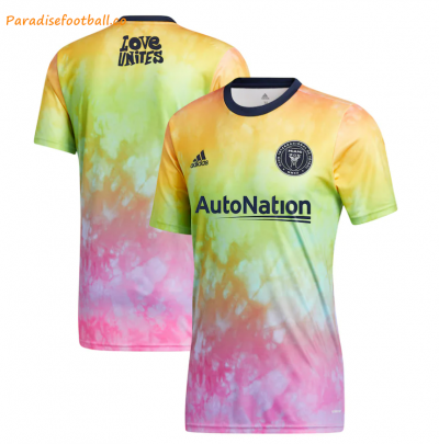 2021-22 Inter Miami Pride Pre-Match Soccer Jersey Shirt