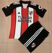 Kids 2021-22 River Plate Third Away Soccer Kits Shirt with Shorts
