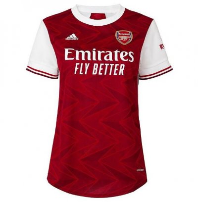 2020-21 Arsenal Women Home Soccer Jersey Shirt