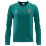 2021-22 Arsenal Green Travel Training Sweatshirt