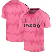 2020-21 Everton Goalkeeper Pink Soccer Jersey Shirt