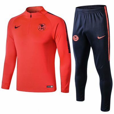 2018-19 Club America Orange Sweat Shirt Training Kits