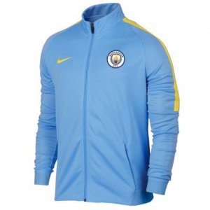2016-17 Manchester City Light Blue Track Jacket