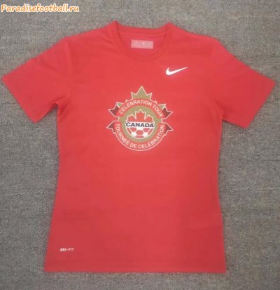 2022-23 Canada Red Casual Shirt