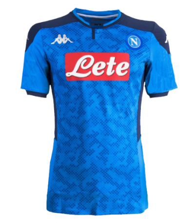 2019-20 Napoli UCL Blue Soccer Jersey Shirt