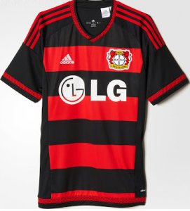 2015-16 BAYER LEVERKUSEN Home Soccer Jersey