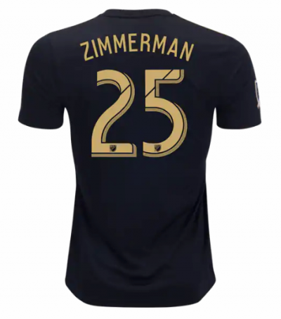 2019-20 LAFC Home Soccer Jersey Shirt Walker Zimmerman #25
