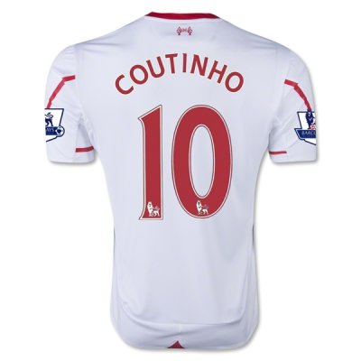 2015-16 Liverpool COUTINHO #10 Away Soccer Jersey
