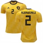 2018 World Cup Belgium Away Soccer Jersey Shirt Toby Alderweireld #2