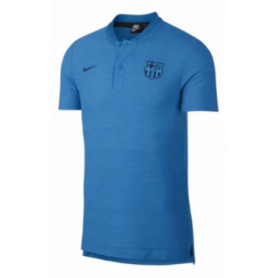 2019-20 Barcelona Blue Polo Shirt