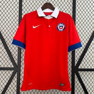 2015-16 Chile Retro Home Soccer Jersey Shirt