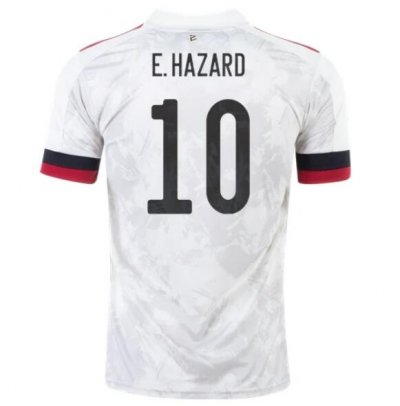 2020 EURO Belgium Away Soccer Jersey Shirt EDEN HAZARD #10