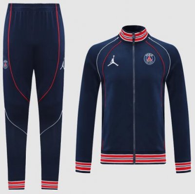 2021-22 PSG x Jordan Borland Training Kits Jacket with Pants