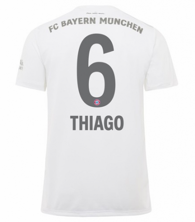2019-20 Bayern Munich Away Soccer Jersey Shirt Thiago 6