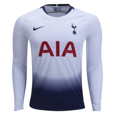 2018-19 Tottenham Hotspur Home LS Soccer Jersey