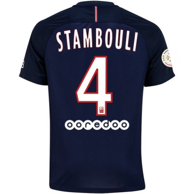 2016-17 PSG 4 STAMBOULI Home Soccer Jersey