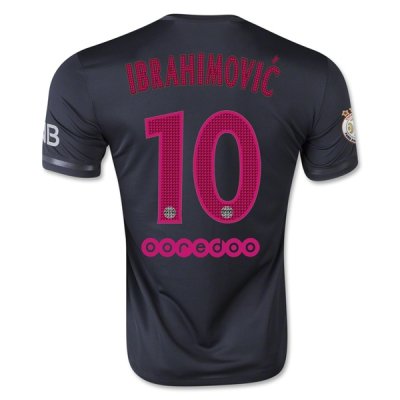 2015-16 PSG IBRAHIMOVIC #10 Third Soccer Jersey