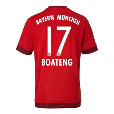 2015-16 Bayern Munich BOATENG 17 Home Soccer Jersey