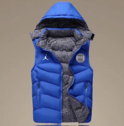 2020-21 PSG Blue Cotton Warn Waistcoat