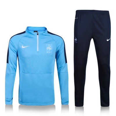 2016-17 France Light Blue Tracksuit