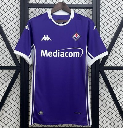 2025-26 Fiorentina Home Soccer Jersey Shirt