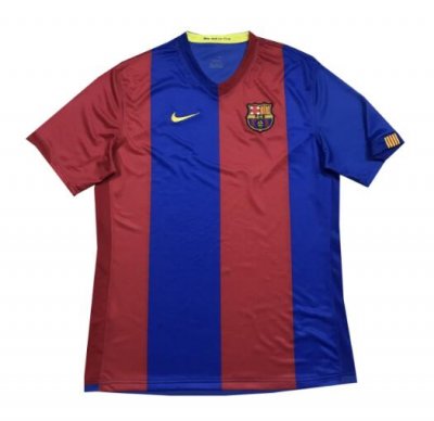 2006-2007 Barcelona Retro Home Soccer Jersey Shirt