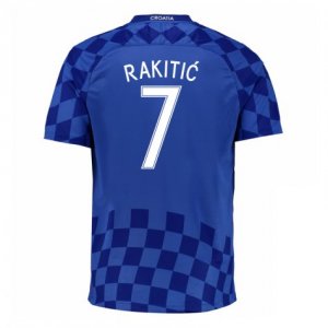 2016 Croatia Rakitic 7 Away Soccer Jersey